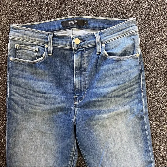 Hudson Jeans Women's Light Blue Skinny Jeans - Picture 2 of 10